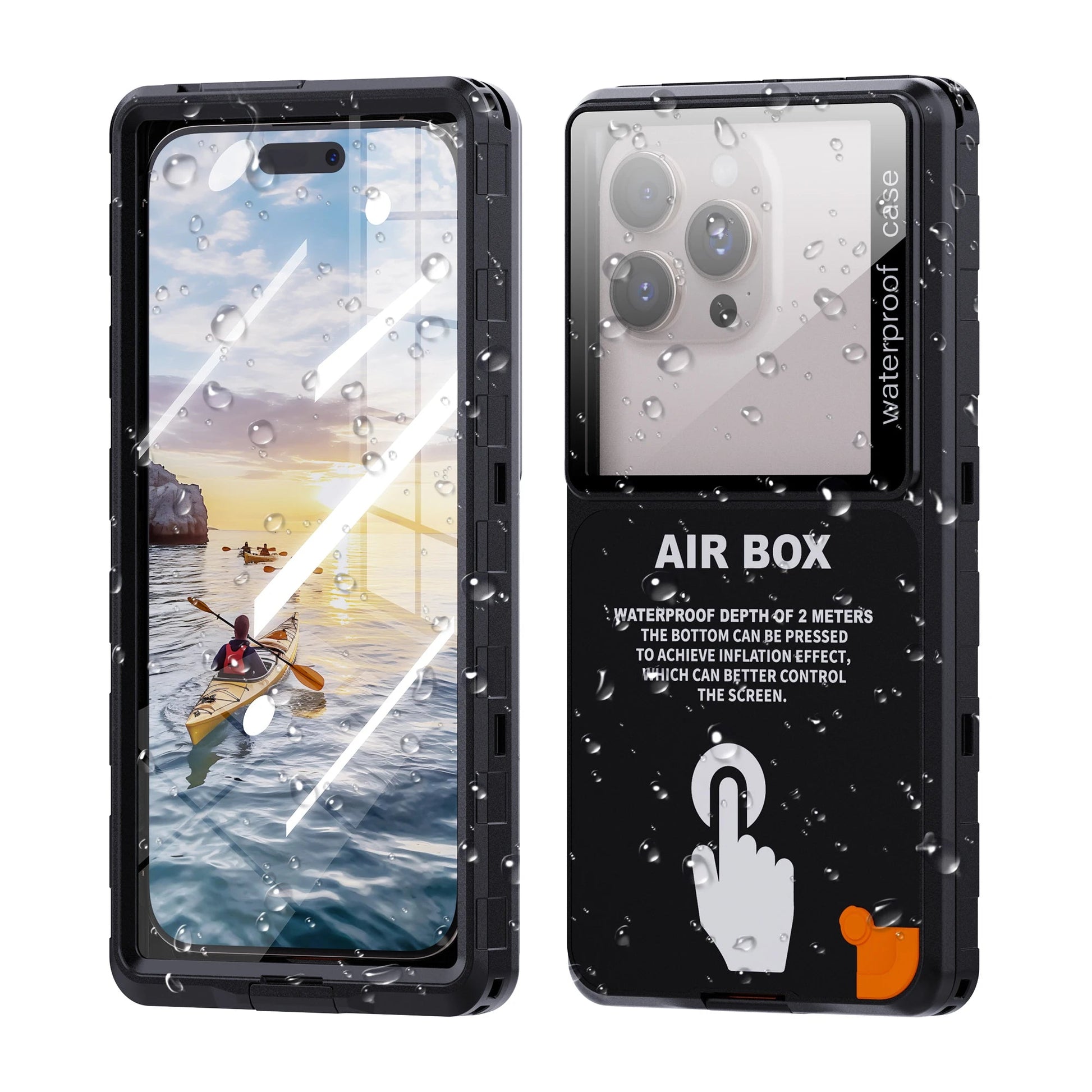 Waterproof Phone Case for 6.9' Devices. - BLAKESTORE-NG
