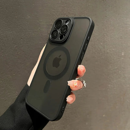 Wireless charging Matte Armor IPhone case. - BLAKESTORE-NG