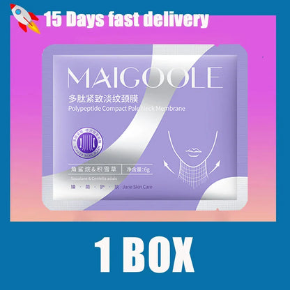 BLAKESTORE-NG Pack of 1 Pcs Peptide neck mask to reduce neck lines, hydrate and moisturize neck line patches.