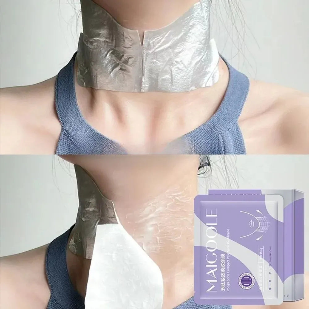 BLAKESTORE-NG Peptide neck mask to reduce neck lines, hydrate and moisturize neck line patches.