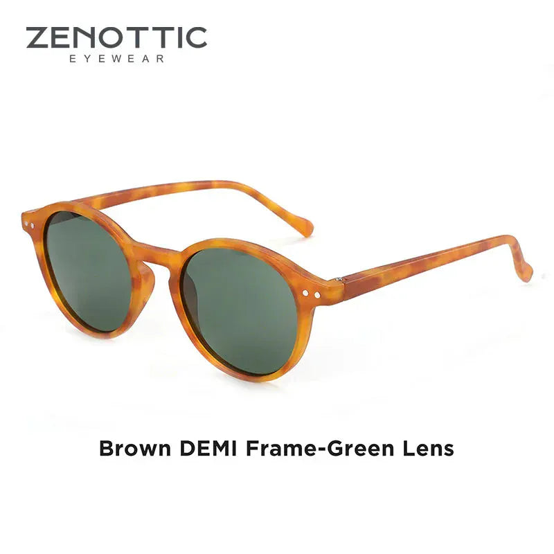 BLAKESTORE-NG Prescription glasses 008 Green Lens / ZENOTTIC Unisex  Polarized Sunglasses