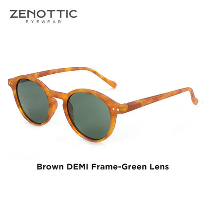 BLAKESTORE-NG Prescription glasses 008 Green Lens / ZENOTTIC Unisex  Polarized Sunglasses