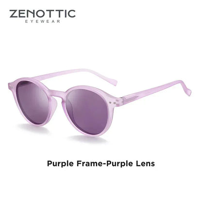 BLAKESTORE-NG Prescription glasses 026 Purple Lens / ZENOTTIC Unisex  Polarized Sunglasses