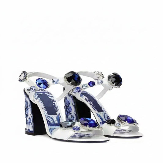 BLAKESTORE-NG Sandal, shoes Luxury Diamond Crystal Decor Modern Sandals for Women.