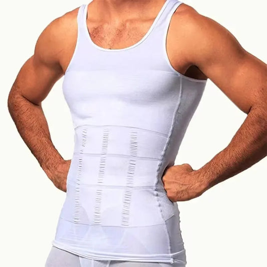 BLAKESTORE-NG Shapewear Men Body Shaper and Undershirt Compression Vest.