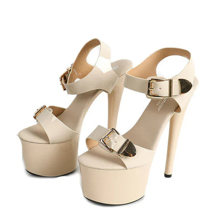 BLAKESTORE-NG Shoes New Runway Style Platform Sandals.