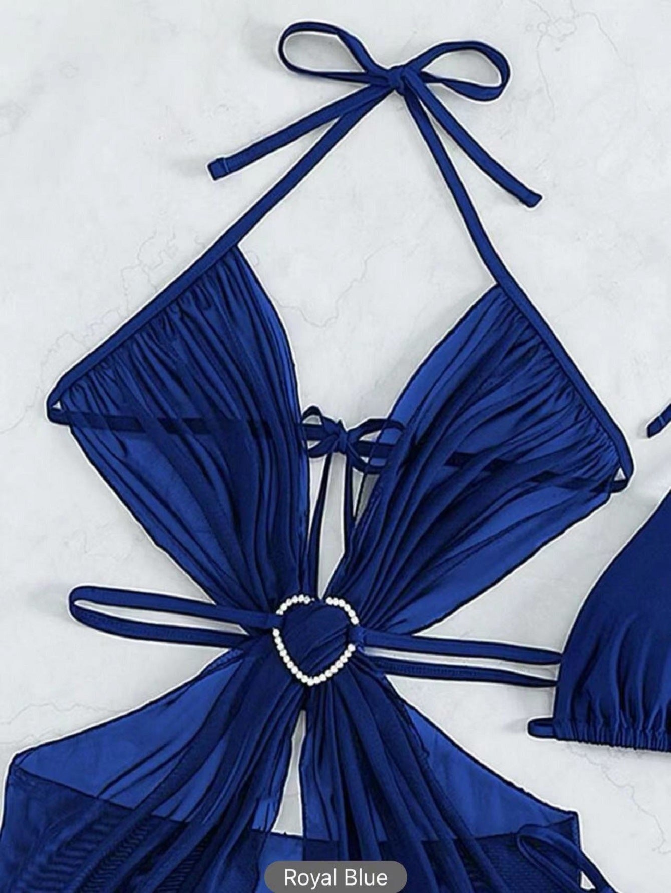 3pcs Halter Neck Bikini Beach Wear - BLAKESTORE-NG